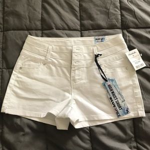 NWT Highwaisted White Shorts